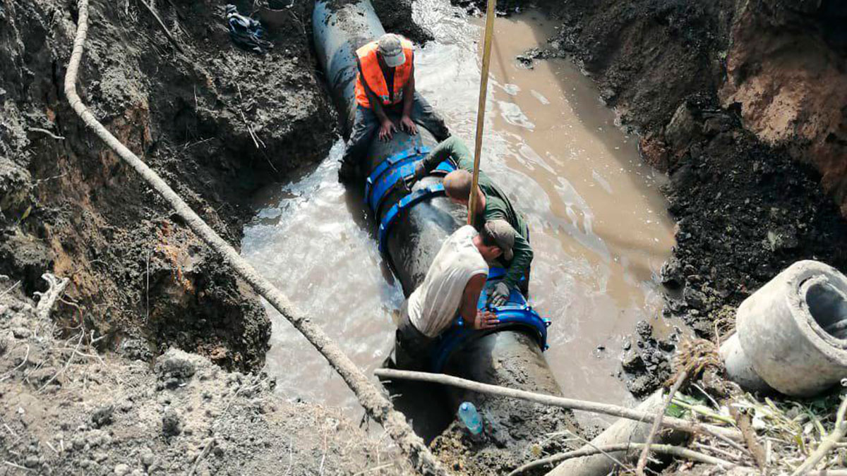 Аварии водопроводной сети