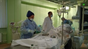 Тамбовские медики в операционной