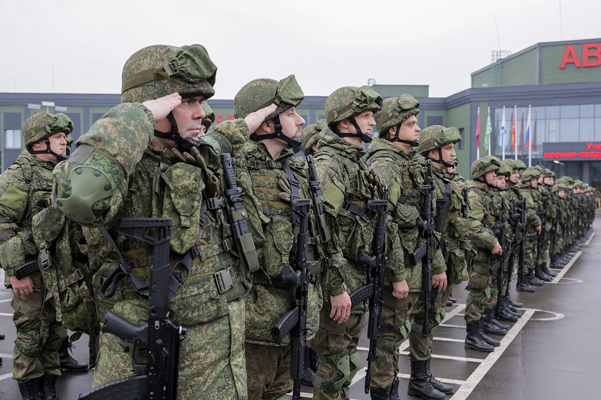 Военнослужащие. Фото Минобороны РФ