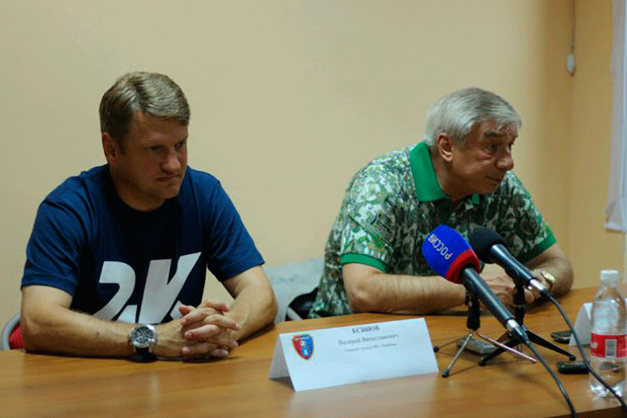 Валерий Есипов (слева) и Георгий Ярцев (справа) были и будут открыты для откровенного диалога