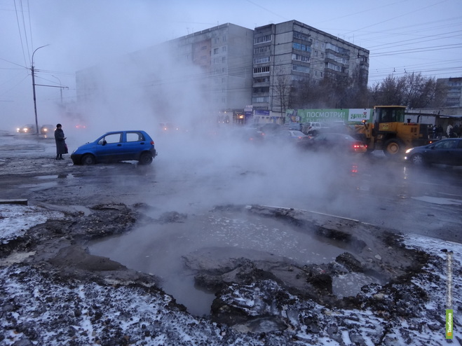 Авария на бульваре Энтузиастов. Фото ВТамбове.