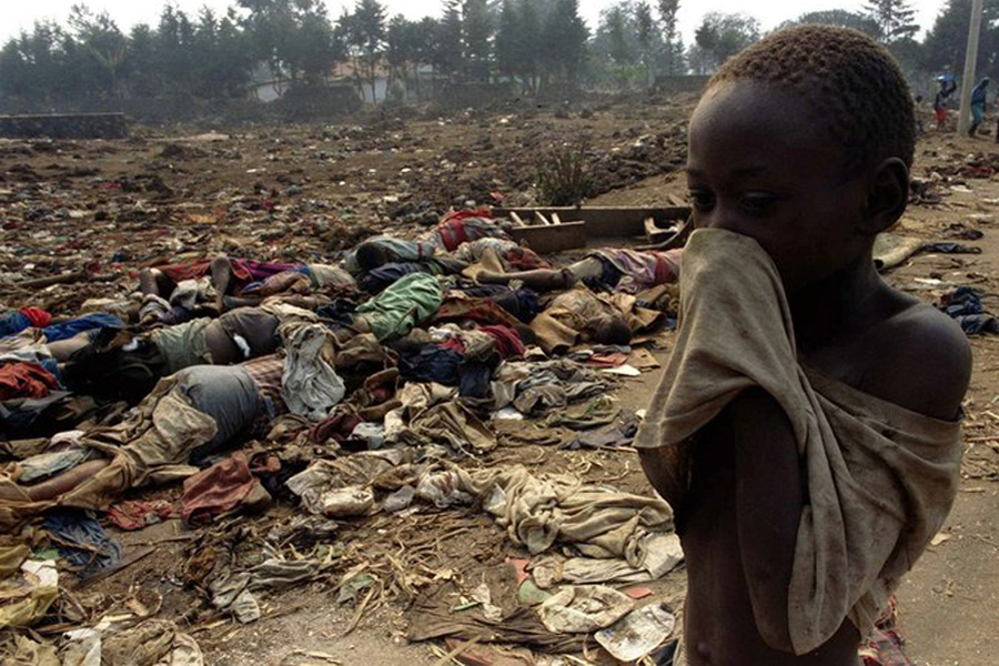 Жертвы резни в Руанде. © nyaski.ru