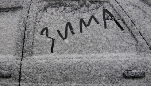 В Тамбове выпал первый снег