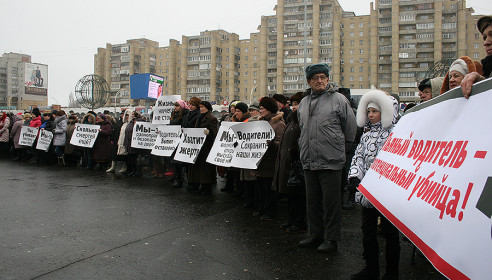 Митинг у "Кристалла" в Тамбове, 10.02.2013
