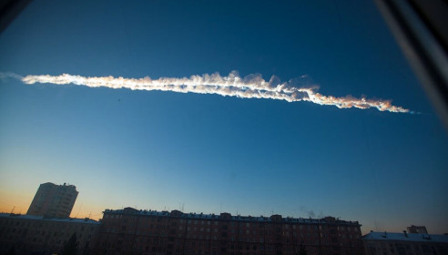 Последствия метеоритного дождя В Челябинске