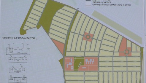Схема микрорайона "Майский" в Тамбове