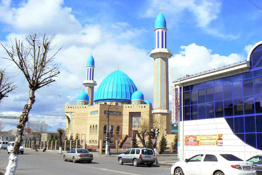 Достопримечательности Петропавловска: Мечеть Кызыл Жар"