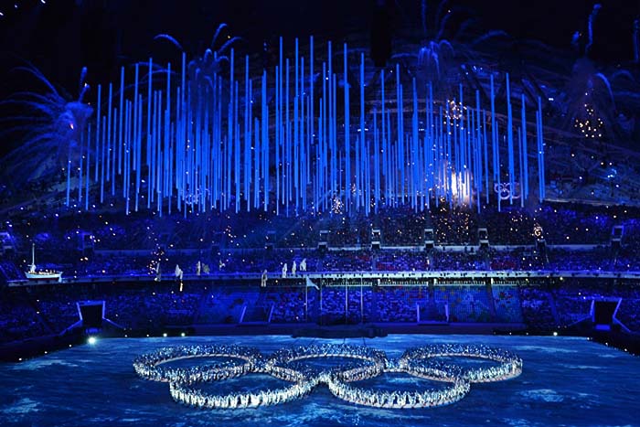 Закрытие Олимпийских игр в Сочи