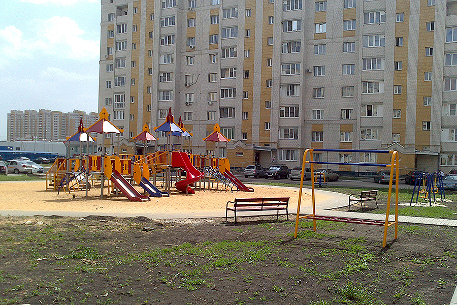 Игровой комплекс на улице Агапкина