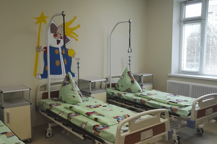 Фото детской палаты в больнице