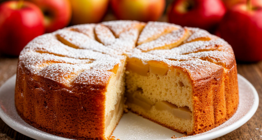 Никто не может повторить этот рецепт шарлотки: лучшие подруги бьются изо всех сил — но у них ничего не получается