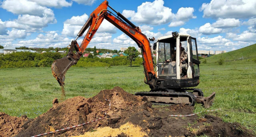 В Тамбове начали строить новый парк «Ласки» — работы завершатся к осени
