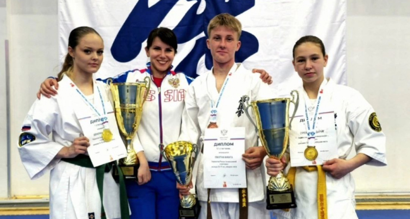 Каратисты из Тамбова завоевали три медали на Первенстве России в Москве