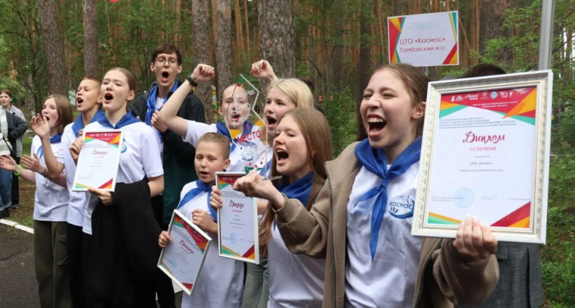 Лучшие детские лагеря выбрали в Тамбовской области на творческом фестивале