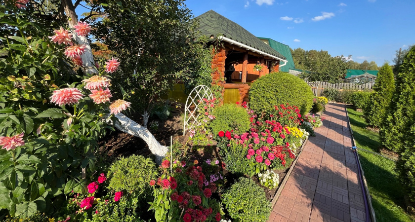 Дед подсказал идеальное решение для дорожек между грядками — экономично и без проблем с сорняками