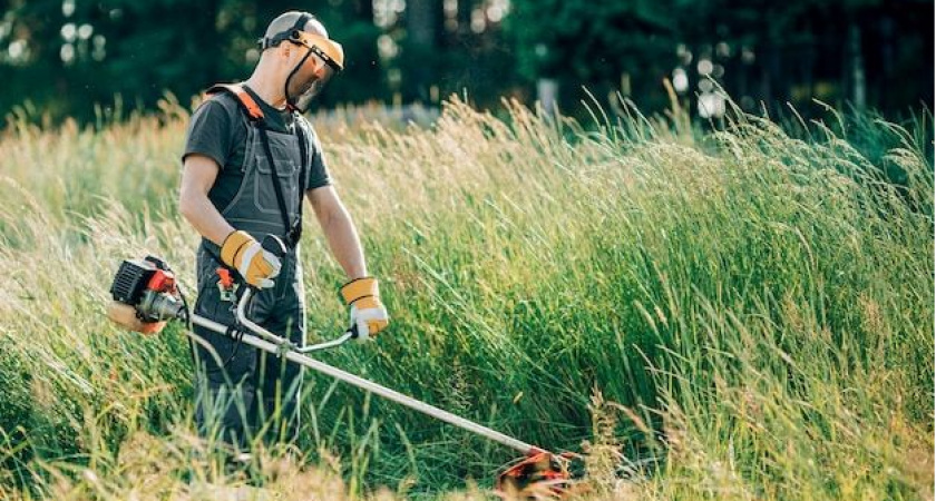 "И зачем так мучиться, убрал бы леску с триммера": сосед из деревни подсказал, как легко косить траву и не тратиться на дорогую леску