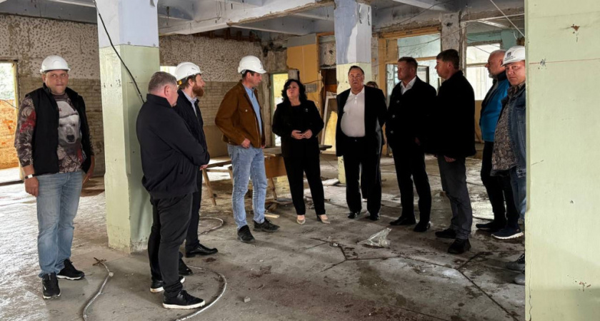 Власти Тамбовской области проверили ход капитального ремонта в двух школах