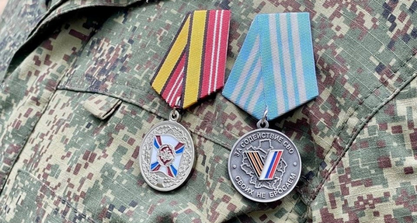 Воины из Тамбовской области получили медали за отвагу в зоне СВО