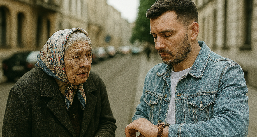 Не вздумайте говорить бабушкам на улице, сколько времени: потеряете самое ценное