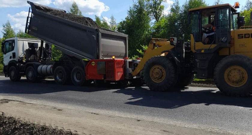 Трассу Тамбов – Шацк готовят к сдаче: ремонт вышел на завершающую стадию
