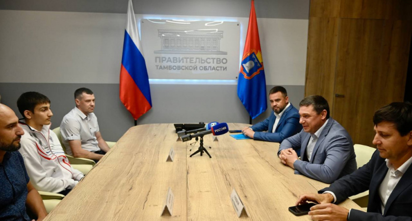 Богдан Керимов из Тамбова удостоен поздравлений от главы региона за успехи на первенстве Европы по боксу