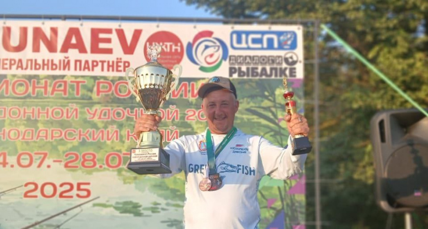 Тамбовские рыбаки завоевали золото и бронзу на чемпионате России