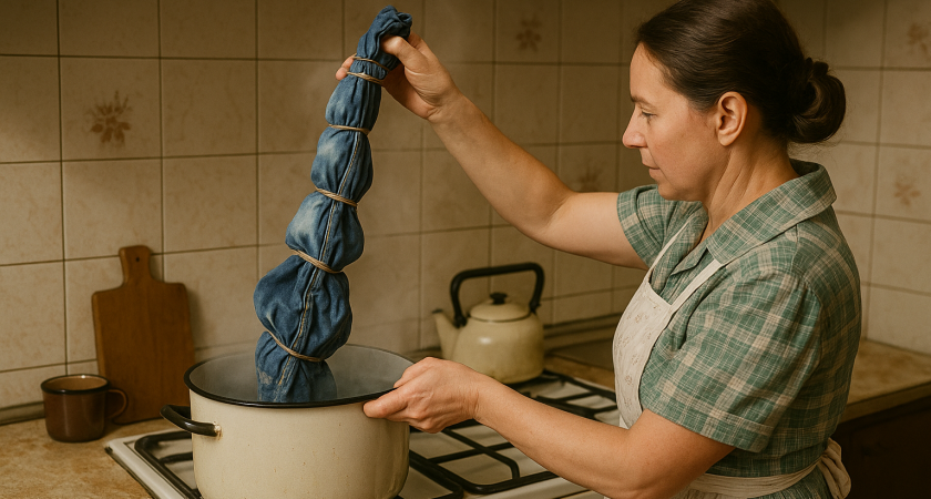 Молодежь не догадается, зачем в СССР хозяйки варили белье на плите: а вы знаете верный ответ?