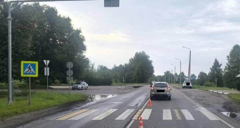 На трассе под Тамбовом водитель сбил 12-летнего велосипедиста на переходе