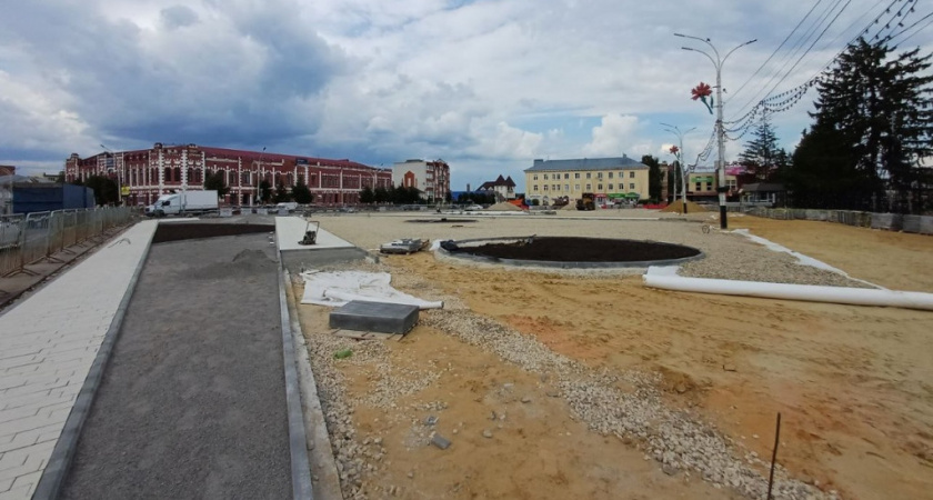 Центральная площадь Рассказова меняется: историческое пространство готовят к новому облику