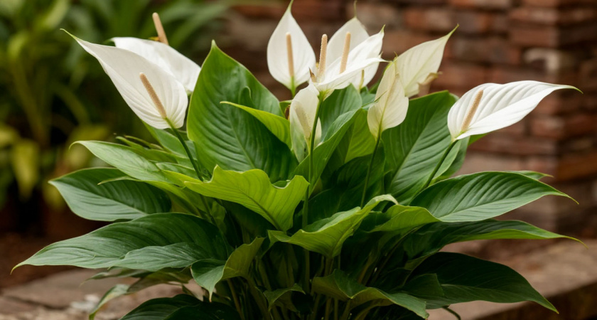 Не выбрасывайте, а закопайте в землю: ваш спатифиллум будет цвести как бешеный