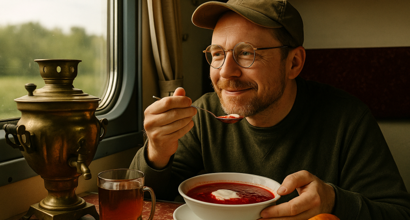 "Поезда РЖД – лучшее, что я видел. За американские мне теперь стыдно": американец проехался в русском купе и не сдержал эмоций