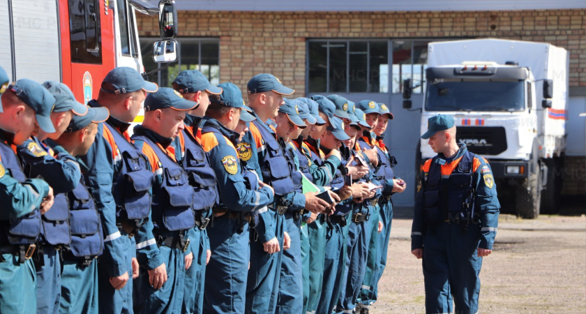 В Тамбовской области проверили готовность аэромобильной группировки МЧС