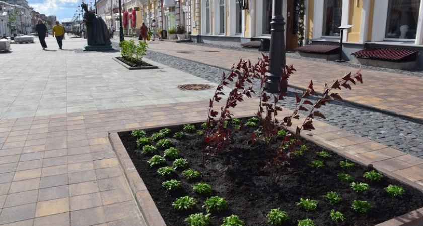 В историческом центре Тамбова обновляют улицы и создают новые прогулочные зоны