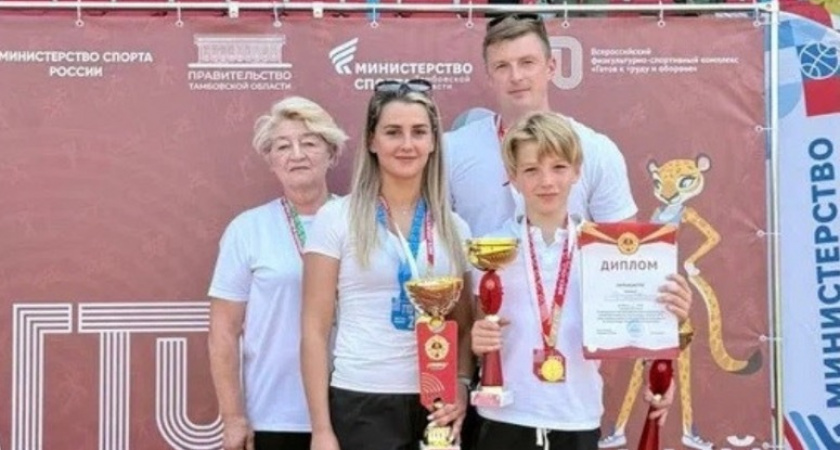 Семья из Мичуринска представит Тамбовскую область на Всероссийском фестивале ГТО