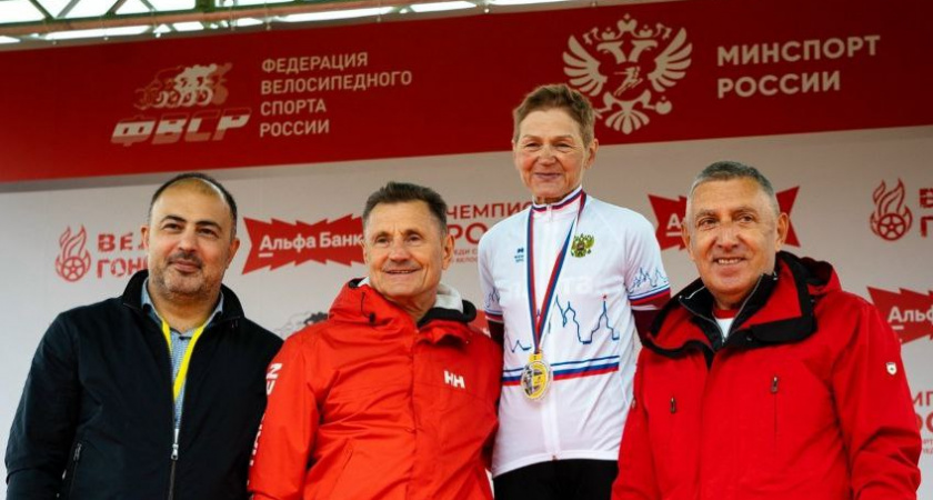 Марина Осипова из Тамбова вновь стала лучшей на чемпионате России по шоссейному велоспорту среди любителей