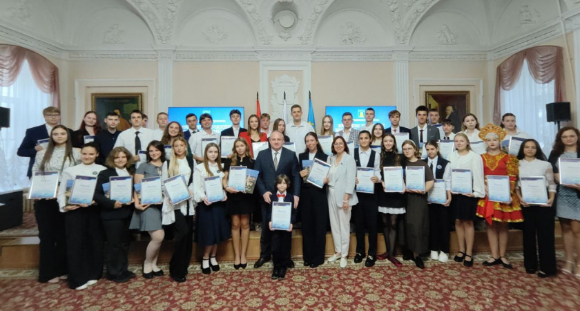 В Тамбове наградили одарённых школьников и студентов премиями имени первого мэра города