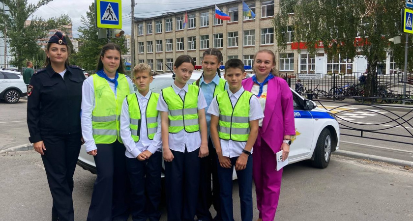 В Тамбове прошла акция «На дороге – дети, мы за них в ответе»