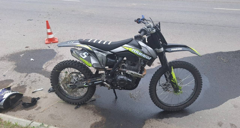 В Жердевке подросток на мотоцикле пострадал в ДТП с внедорожником