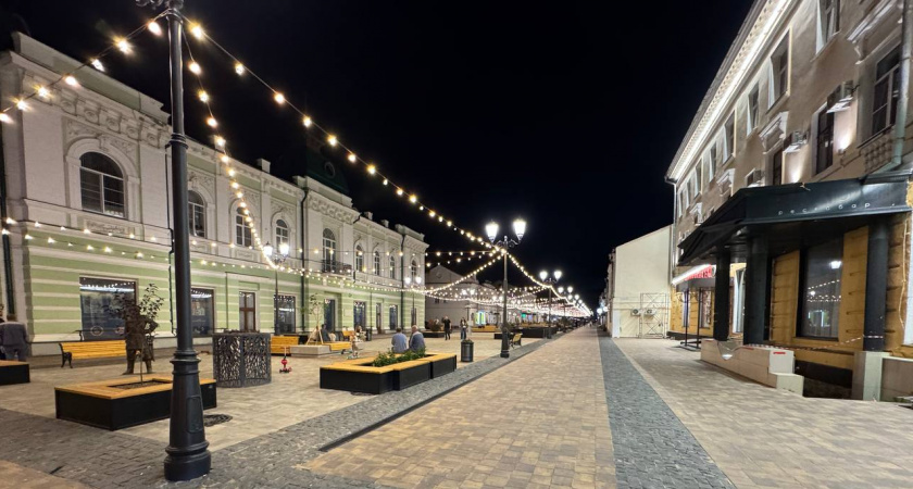 В Тамбове включили освещение на благоустроенных объектах: заработали фонари на Арбате и в парке «Ласки»