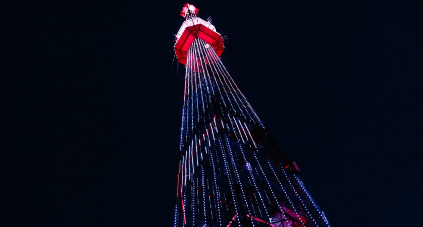 В Тамбове телебашня загорится подсветкой в дни выборов