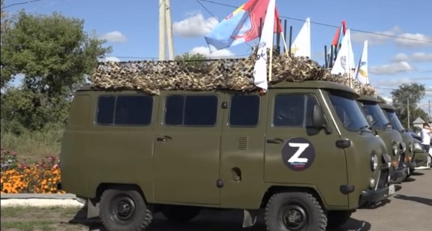 В Тамбовской области волонтёры передали военным новую партию техники