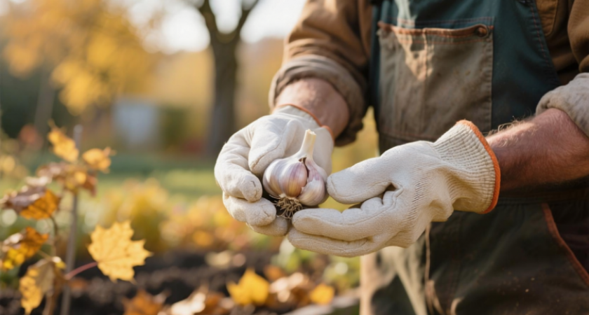 Сажаю озимый чеснок без золы и суперфосфата. Химик популярно объяснил, почему они несовместимы