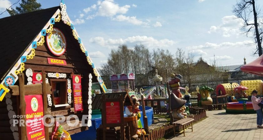 В Тамбов доставлено свежее оборудование для детского парка «Лукоморье»