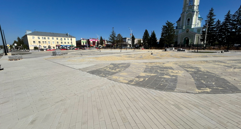 В Рассказове до декабря будут благоустраивать центральную площадь