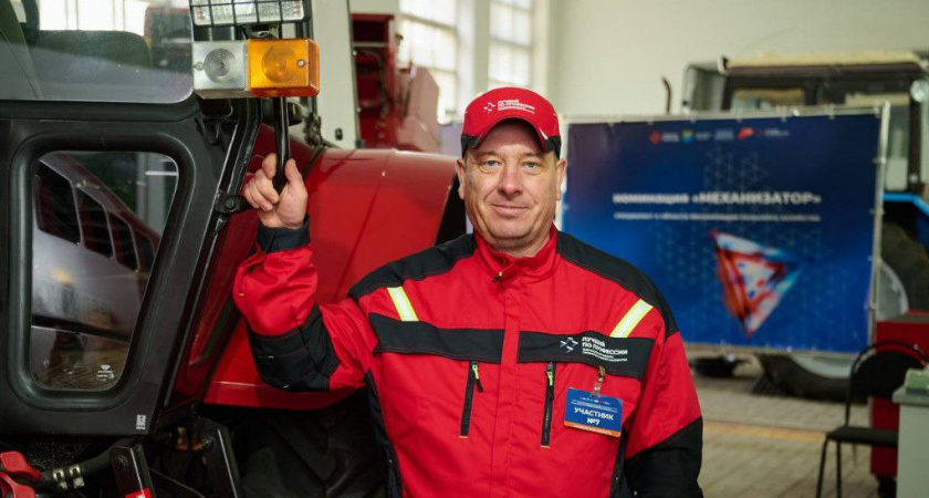 Тамбовский механизатор обошёл соперников из десяти регионов и стал лучшим в стране