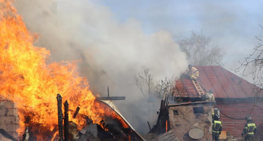 В Тамбовской области за сутки произошло пять пожаров