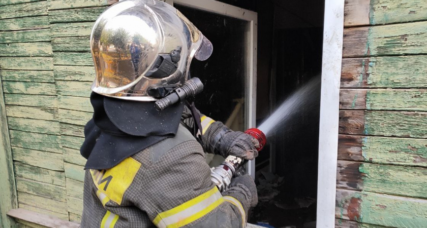 За сутки в Тамбовской области произошло семь пожаров, в том числе в жилом доме на улице Базарной