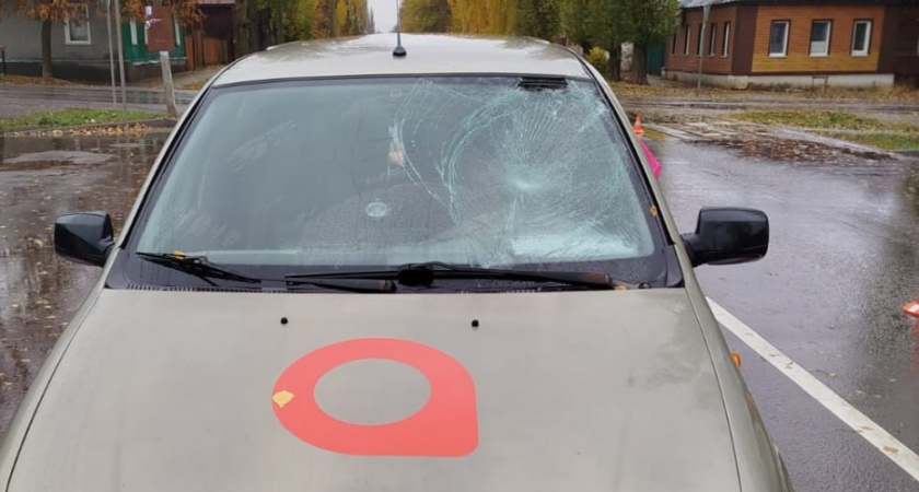 В Кирсанове водитель «Lada Kalina» сбил женщину на пешеходном переходе