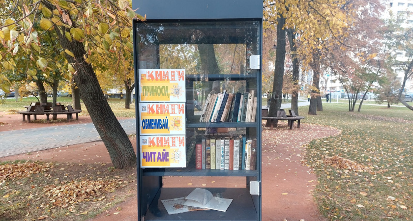 В Тамбове обновили книжный обменник в сквере Боратынского