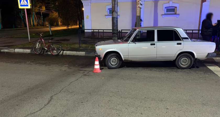 В Тамбове водитель ВАЗ-2107 сбил велосипедистку — пострадавшая госпитализирована